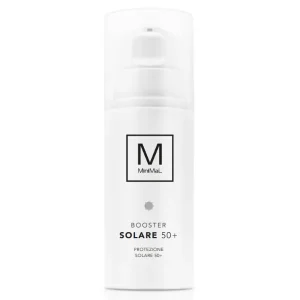 FLACONE DI COSMETICI LINEA BOOSTER SOLARE 50+ PROTEZIONE SOLARE PER IL VISO